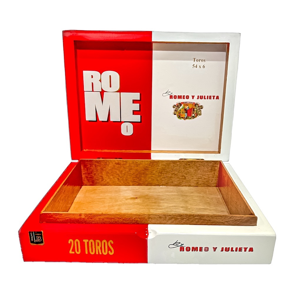 Romeo y Julieta Red Handmade Multifunctional Storage Box